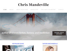 Tablet Screenshot of chrismandeville.com
